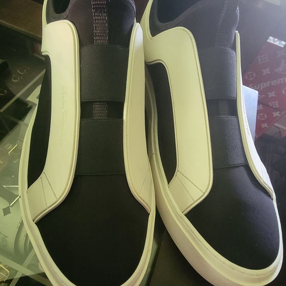 Salvatore Ferragamo slip on Neoprene Sneakers - Picture 2 of 6